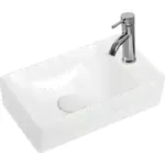 Раковина накладная Ceramicanova Element 37х21 отверстие справа (CN5007)-0
